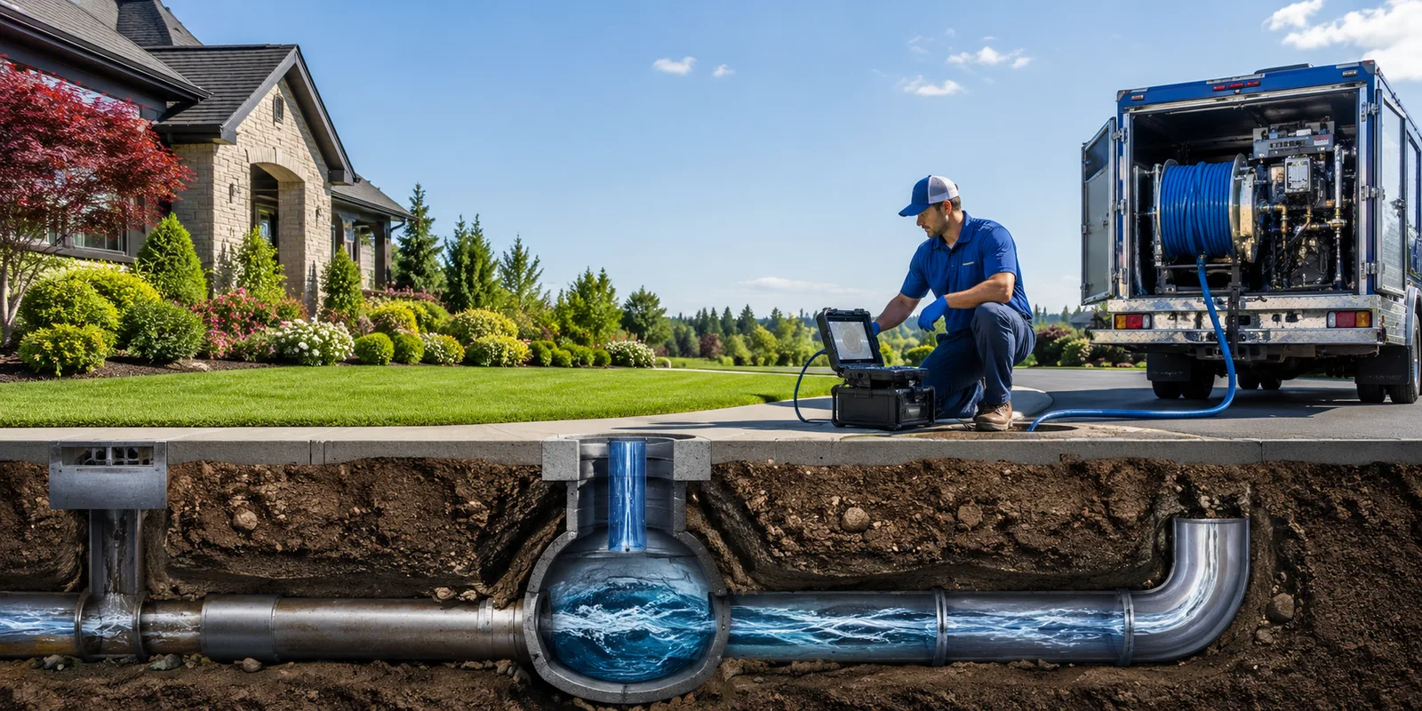 Drainage restoration information for Munster, IN
